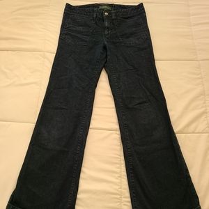 LAUREN JEANS CO. RALPH LAUREN WIDE LEG DENIM